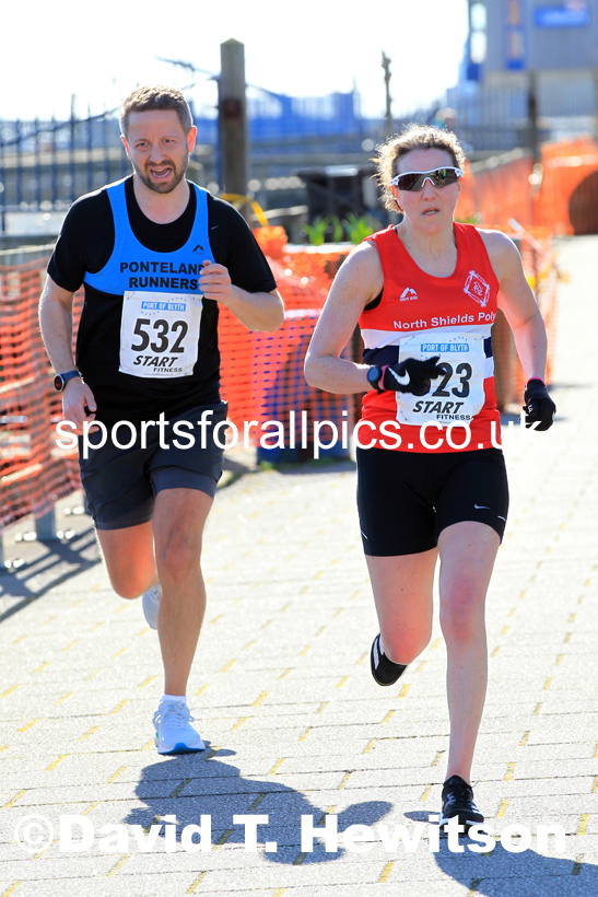 Blyth 10k Road Race, Sunday, April 3rd.  Photo: David T. Hewitson/Sports for All Pics
